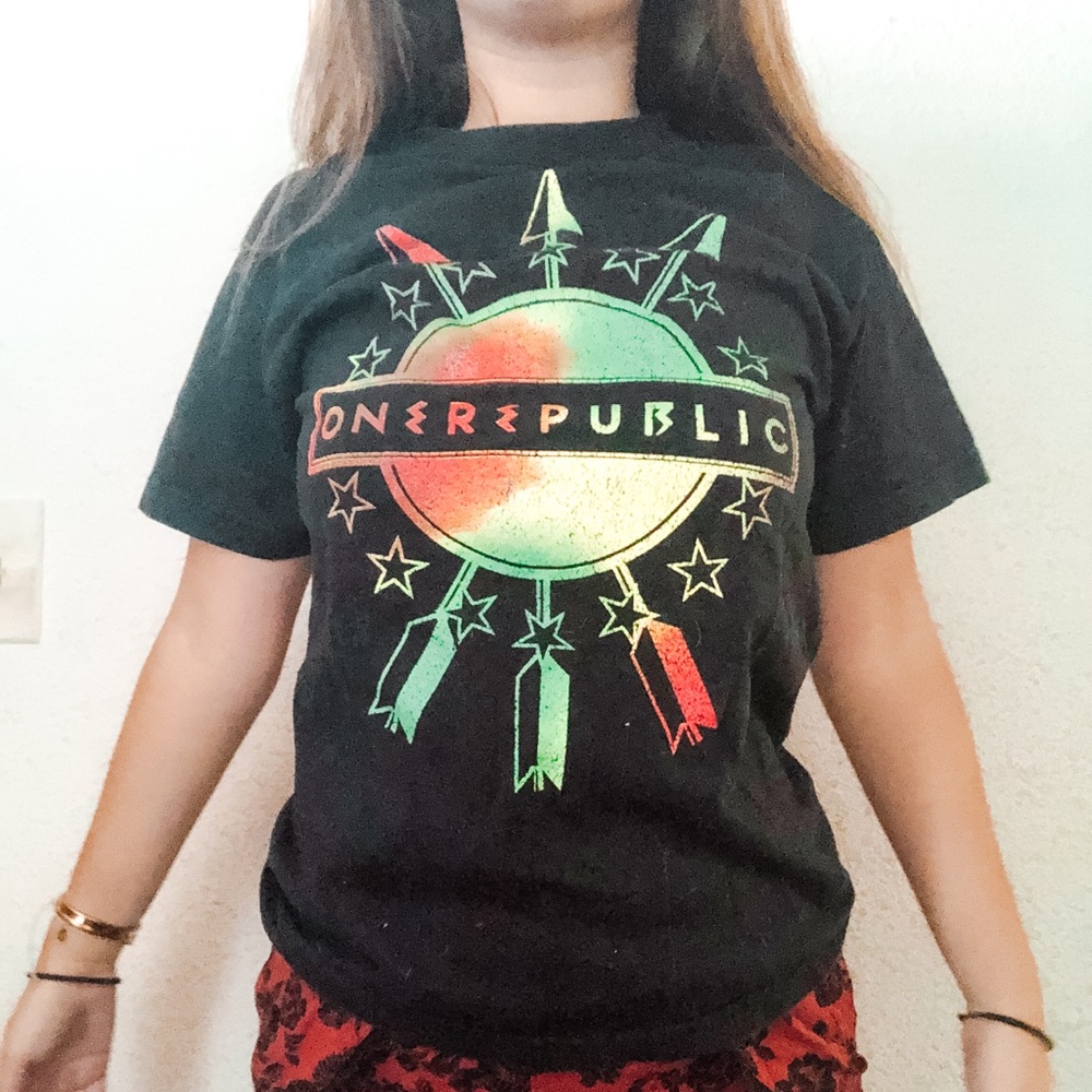 Authentic One Republic tour tshirt